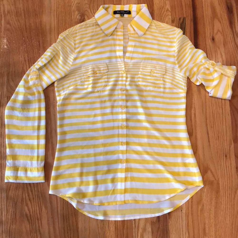 Velvet Heart Stripe Shirt